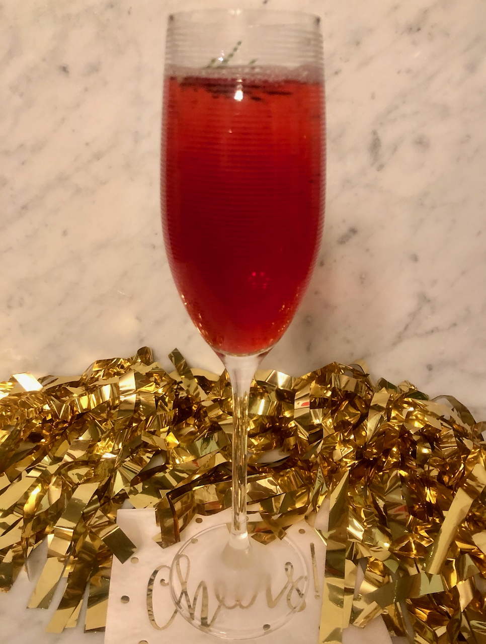 New Year’s Eve Champagne Cocktails – Cocktails & Gratitude